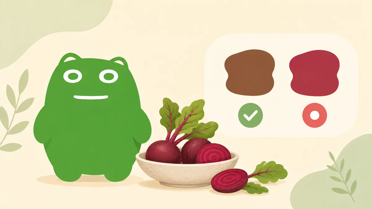 Red Stool After Beets: Food Color or Blood?